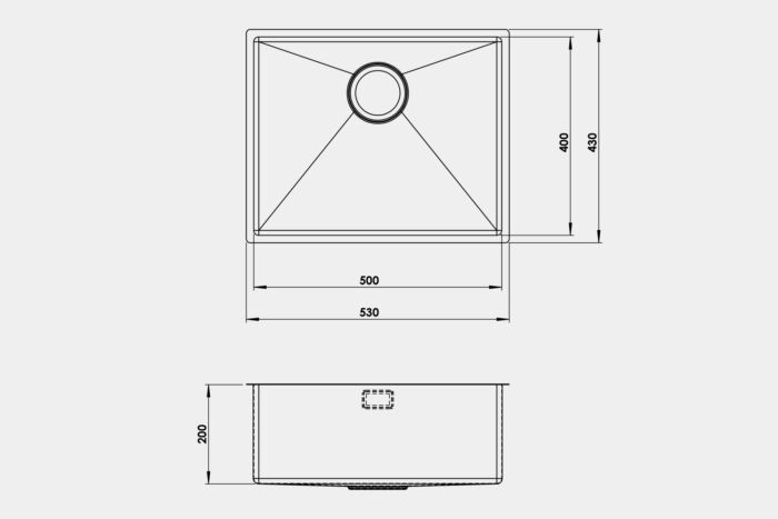 SR104 Steel Sink - Image 5