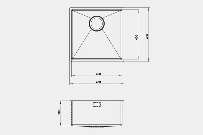 SR1010 Steel Sink - Image 4