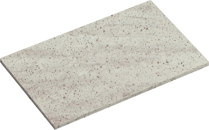 Concrete Haze shower swatch block